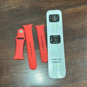 Apple Red Arm & Wristband for Modern Wearables